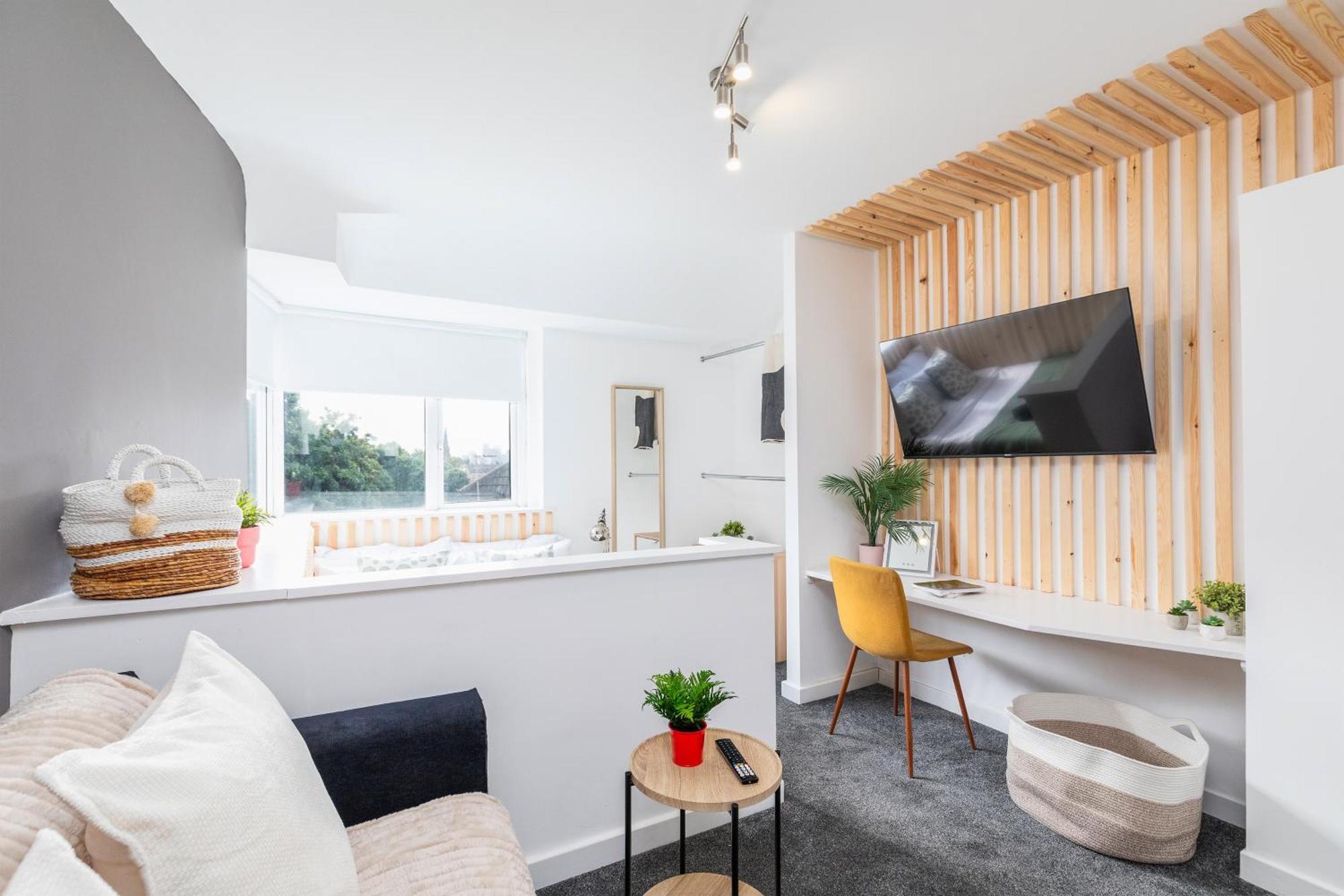 Stylish Studio Apt In Leeds Лийдс Екстериор снимка