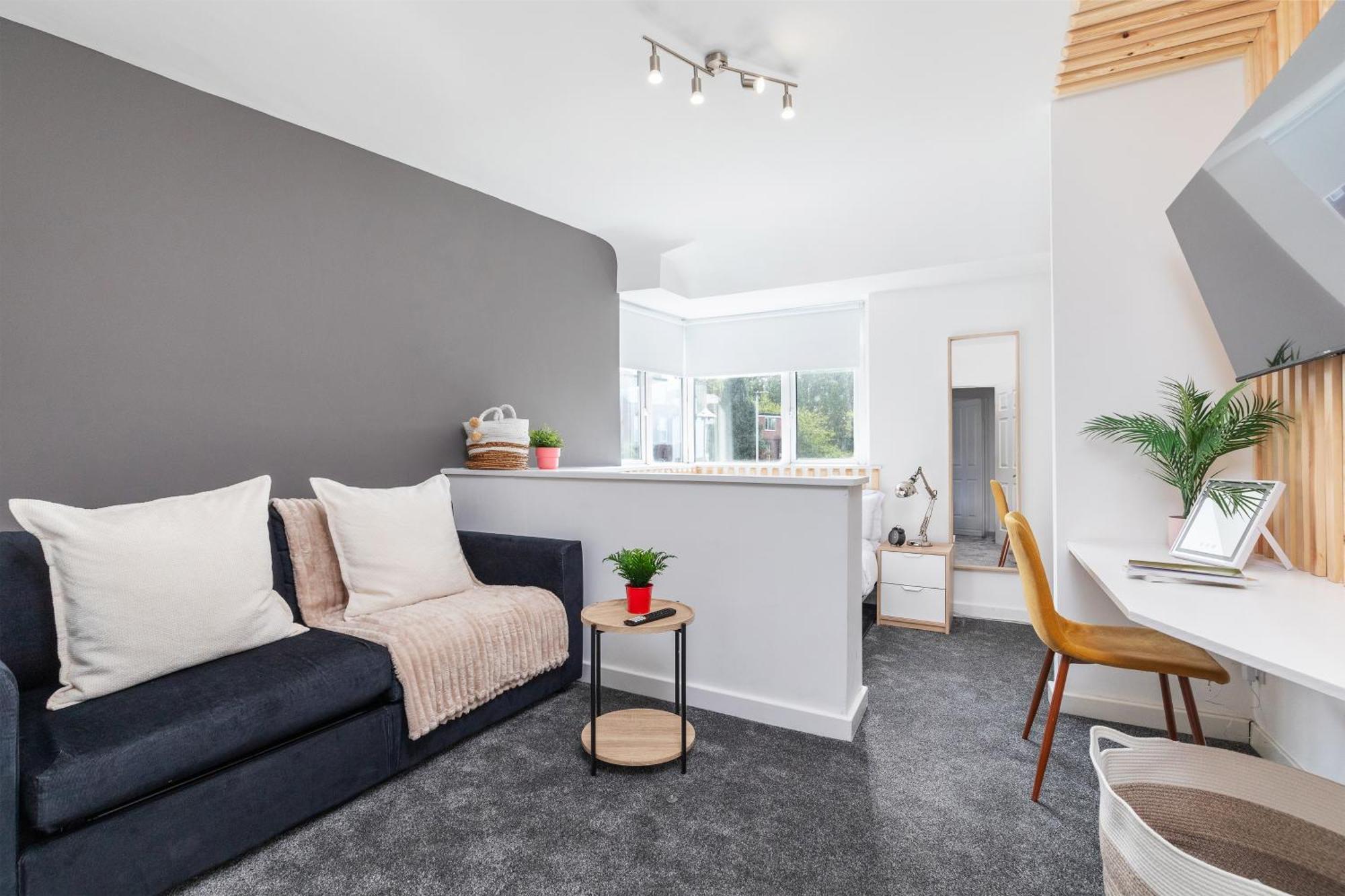 Stylish Studio Apt In Leeds Лийдс Екстериор снимка